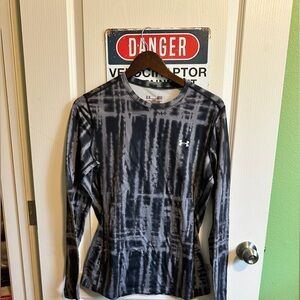 Under Armour Gray and Black Compression ColdGear